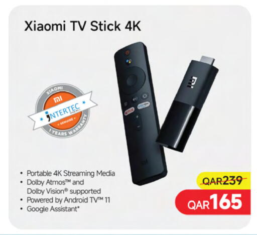 جهاز Xiaomi TV Stick 4K - وسيلة بث محمولة