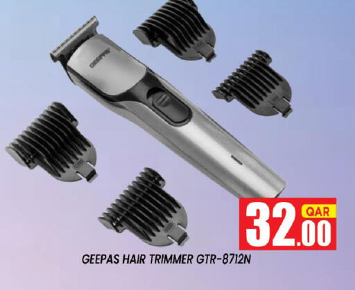 GEEPAS HAIR TRIMMER GTR-8712N